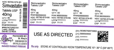 579-90 (Simvastatin 60760 579 90)
